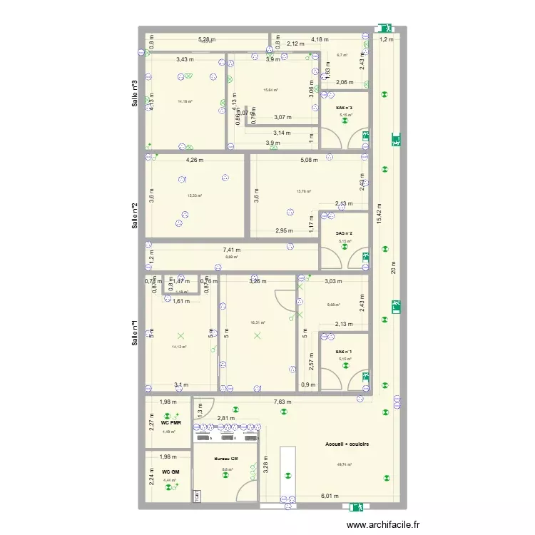 party game + quizhome. Plan de 18 Pièces et 205 m² party game + quizhome. Plan de 18 Pièces et 205 m²