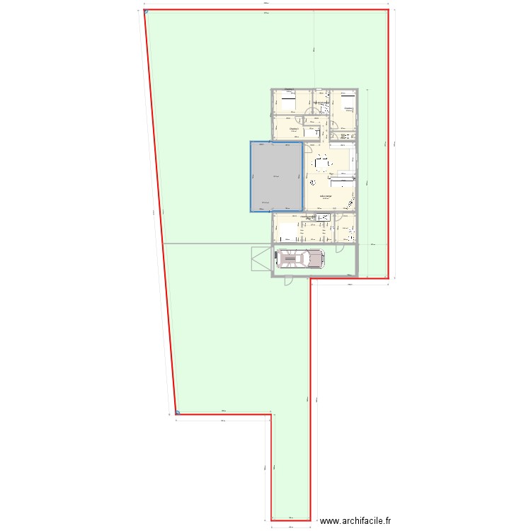 projet villers. Plan de 0 pièce et 0 m2