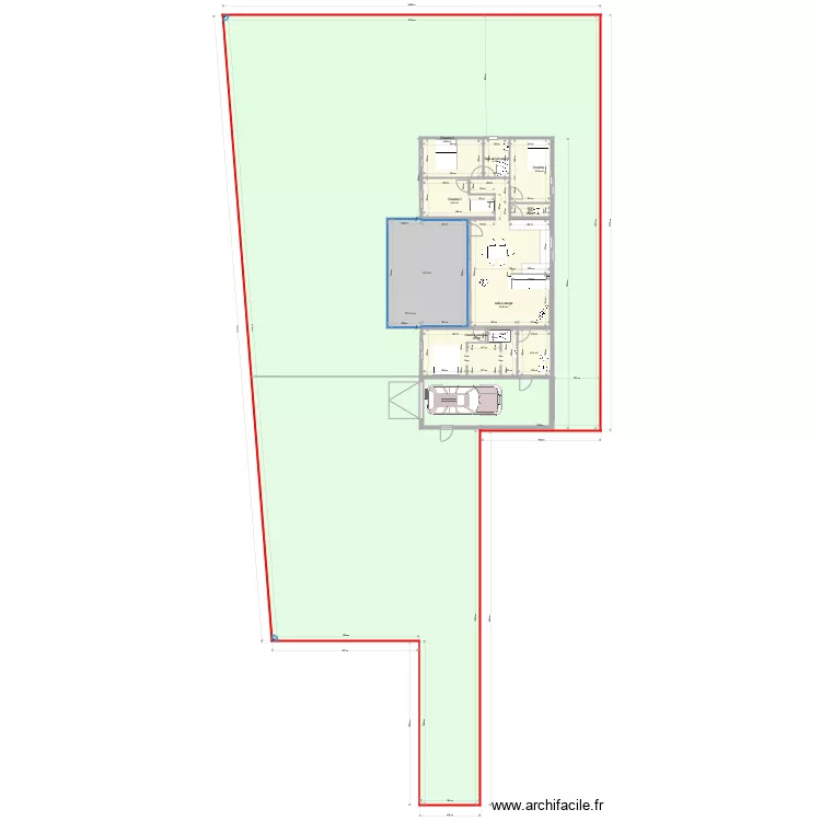 projet villers. Plan de 