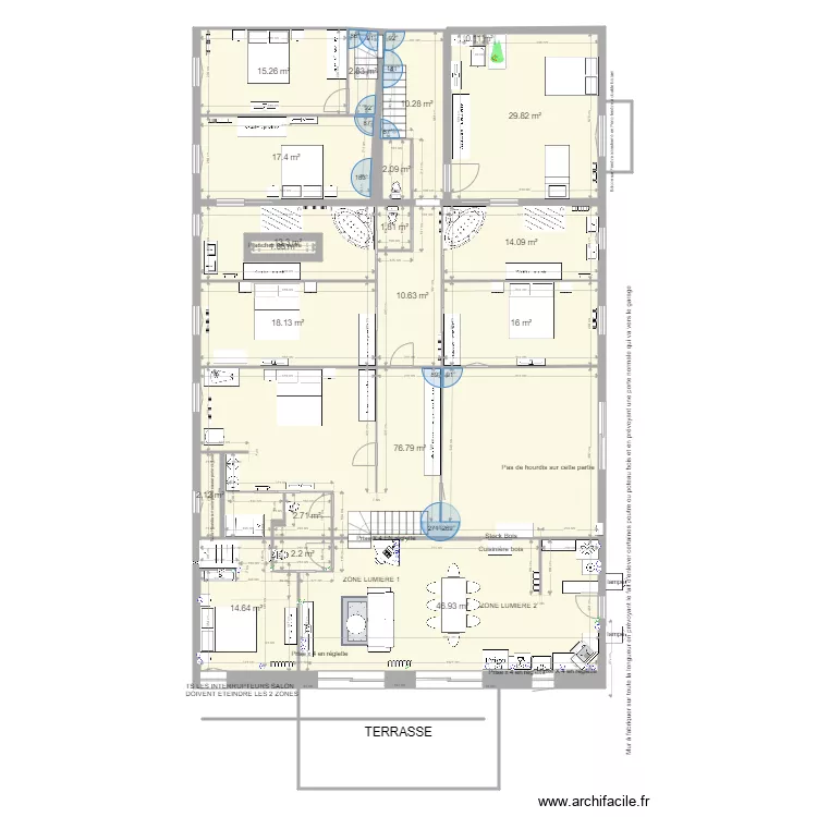 atelier et sellerie vers 7 13 janv 2021. Plan de 