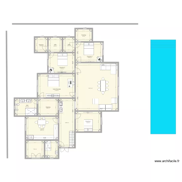Nouvelle maison Fès. Plan de Nouvelle maison Fès. Plan de