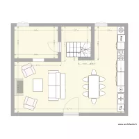 Maison Pascal et B&eacute;n&eacute; cuisine lineaire