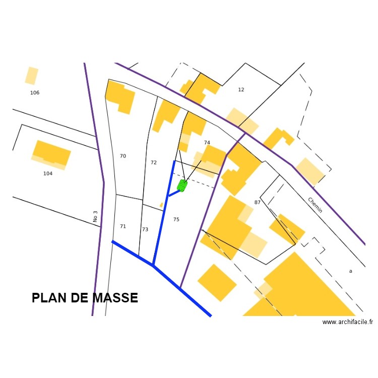 candel santos. Plan de 0 pièce et 0 m2