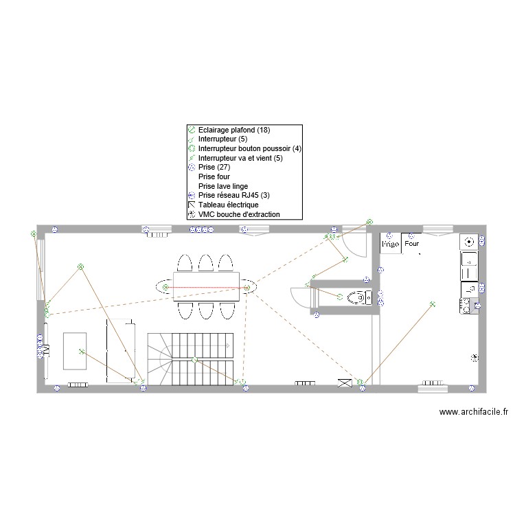 Maison DOC. Plan de 0 pièce et 0 m2