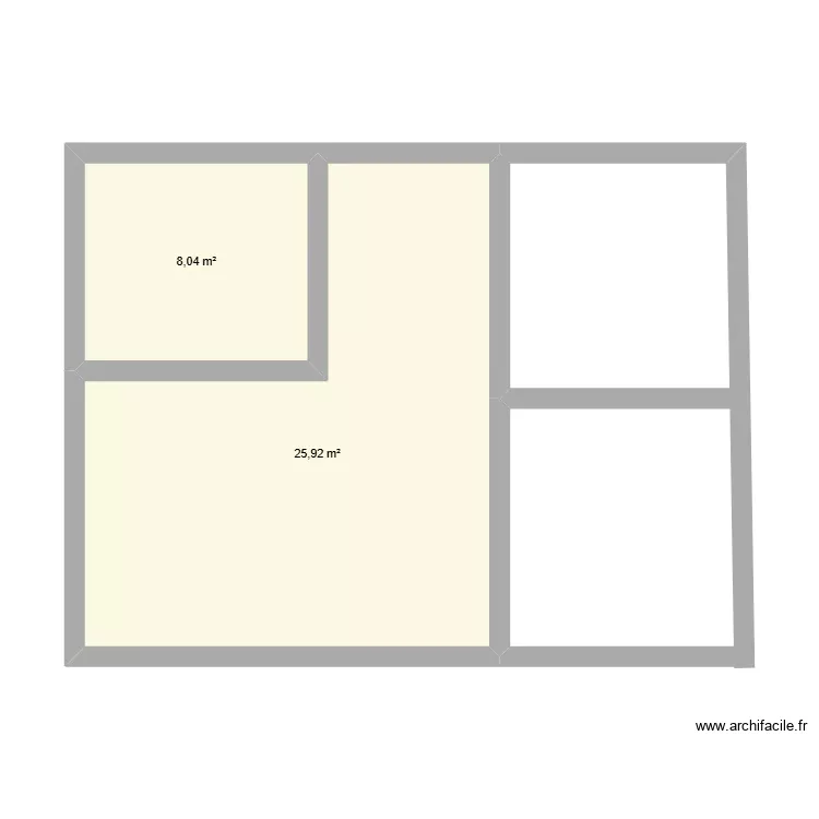 plan villa basse sis Fenoarivo hh. Plan de 2 Pièces et 34 m² plan villa basse sis Fenoarivo hh. Plan de 2 Pièces et 34 m²
