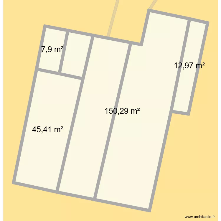 copro. Plan de 8 pièces et 859 m²