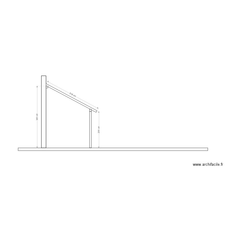 véranda 2. Plan de 0 pièce et 0 m2