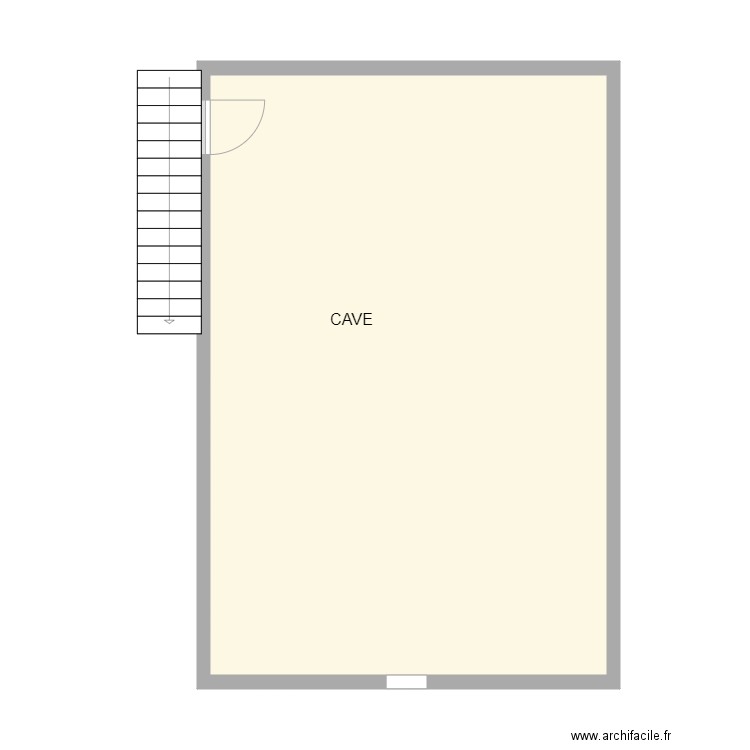 HERMIER CAVE. Plan de 0 pièce et 0 m2