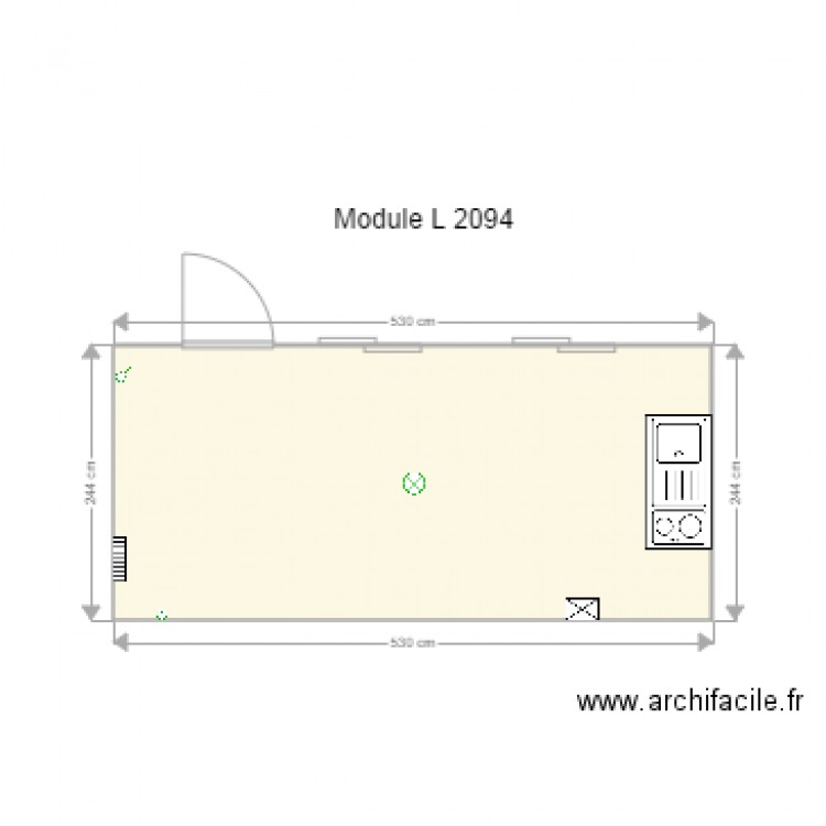 Module L2094. Plan de 0 pièce et 0 m2