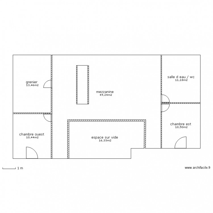 etage dernier     DES DERNIERS   . Plan de 0 pièce et 0 m2