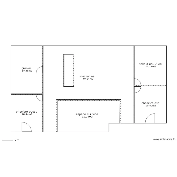 etage dernier     DES DERNIERS   . Plan de 