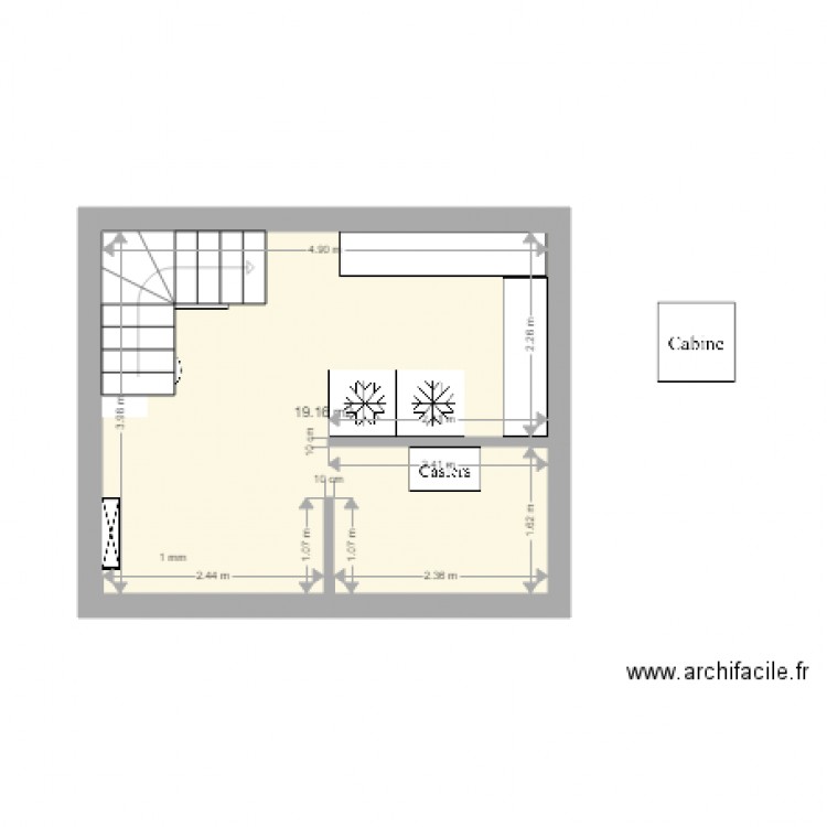 Anwerp préprojet sous sol v2. Plan de 0 pièce et 0 m2