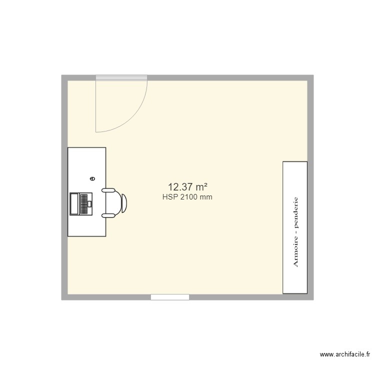 antre dd. Plan de 0 pièce et 0 m2