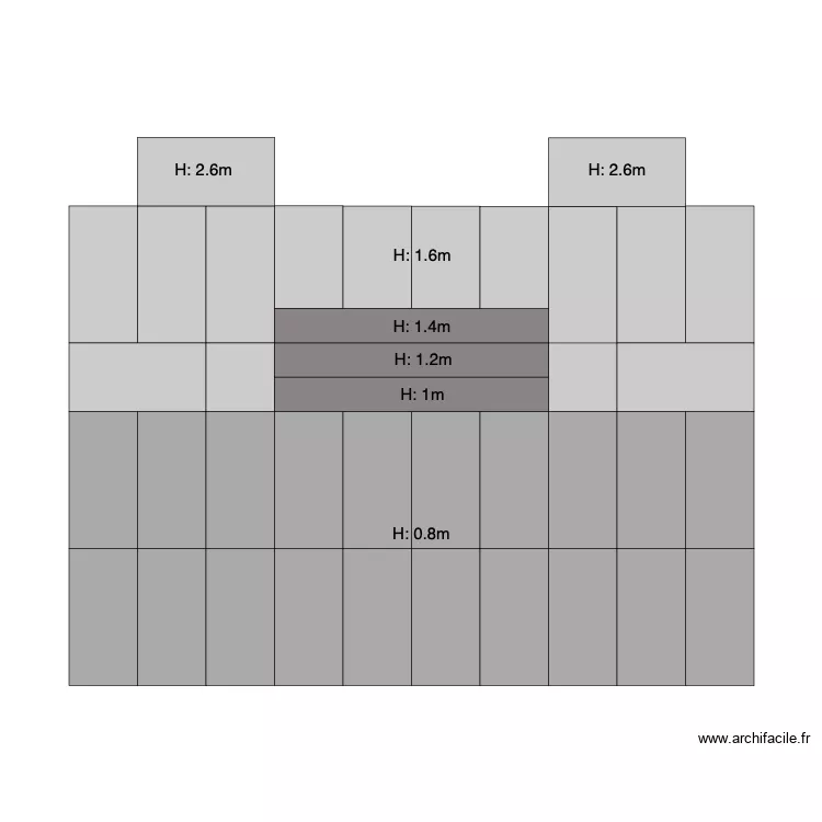 Scene Wilson V1 10m x 8m. Plan de 