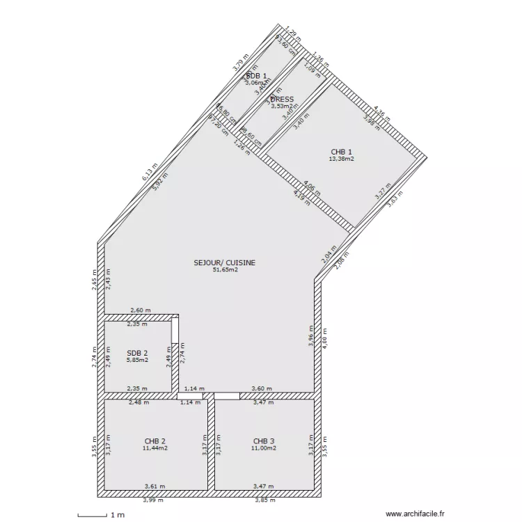 maison 5. Plan de 