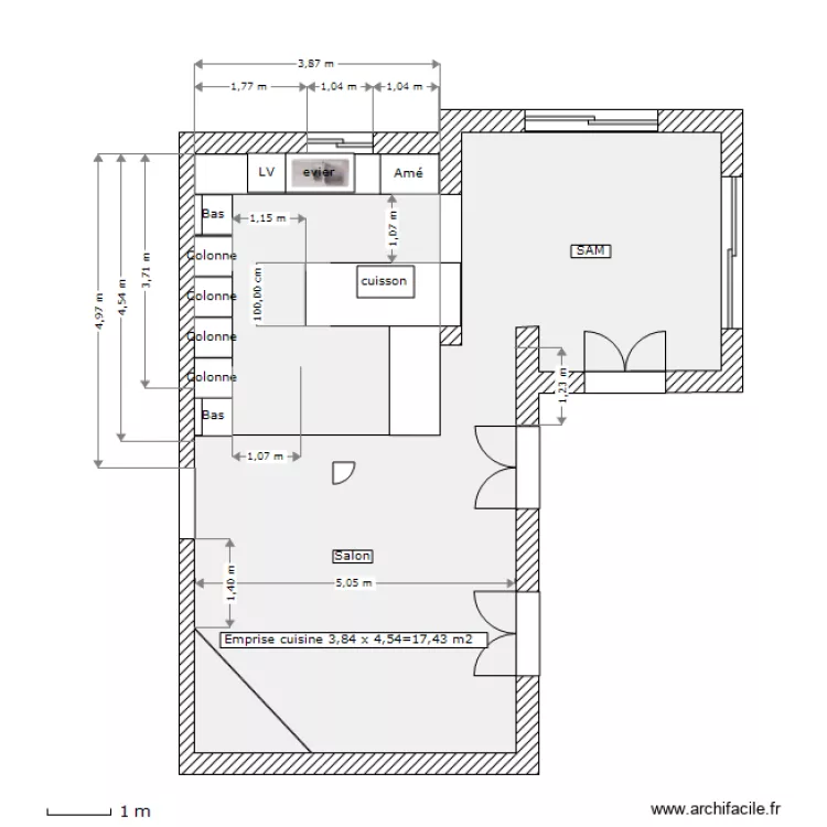 Cuisine Severine C16. Plan de Cuisine Severine C16. Plan de