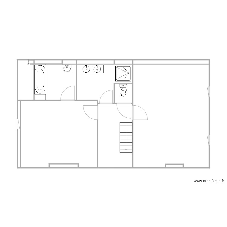 1 pietro 2. Plan de 0 pièce et 0 m2