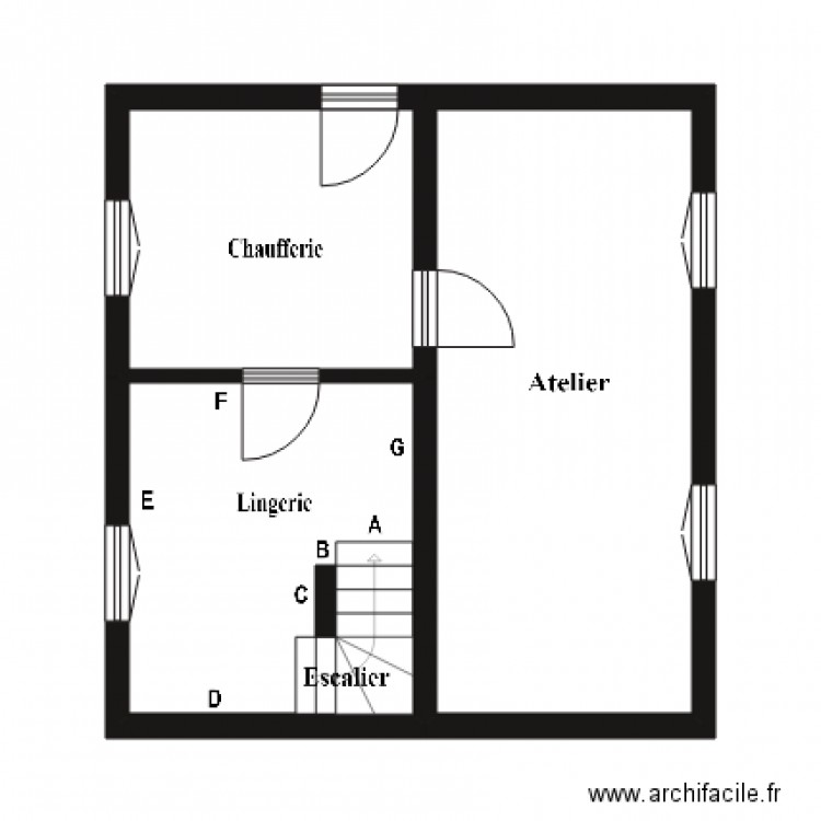 BONNET RDC1. Plan de 0 pièce et 0 m2