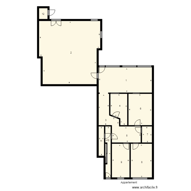 184673 ALISE Plomb. Plan de 0 pièce et 0 m2