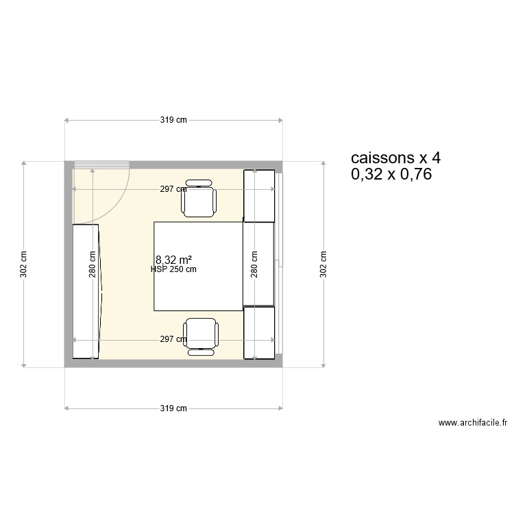 BUREAU ST CHAMOND. Plan de 0 pièce et 0 m2
