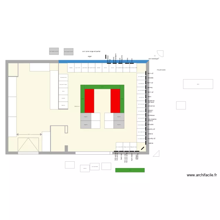 implantation La seyne 2. Plan de 