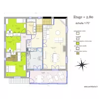 ETAGE   Niv  2 80 faux plafond