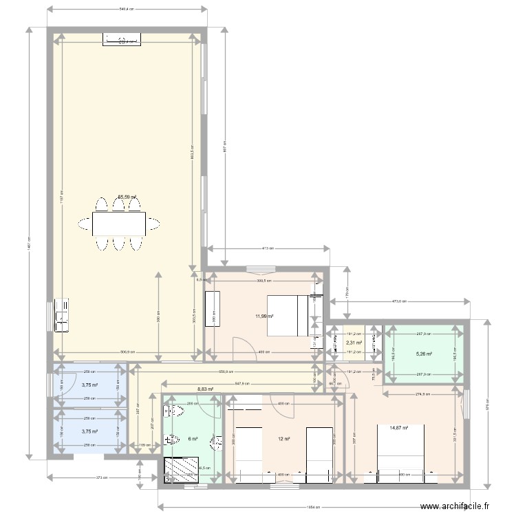 CASA MAE. Plan de 0 pièce et 0 m2