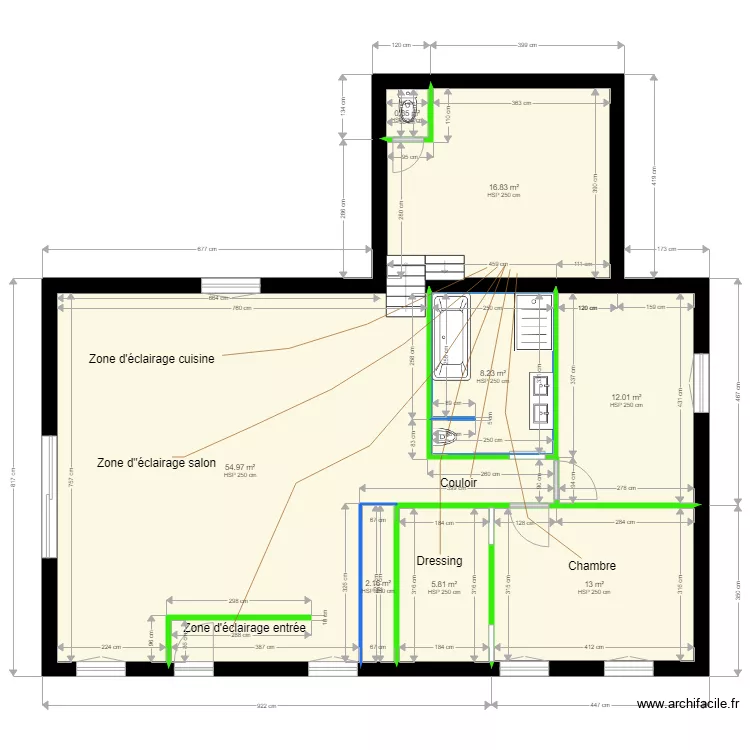 Maison Roquevaire 5. Plan de 