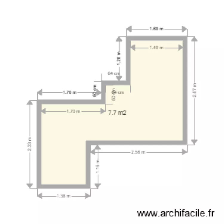 brial palier. Plan de 