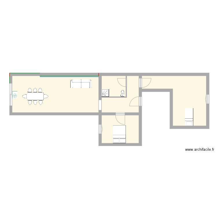 Plant VMC2. Plan de 0 pièce et 0 m2