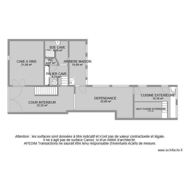 BI 10162 ANNEXES. Plan de 9 pièces et 105 m2