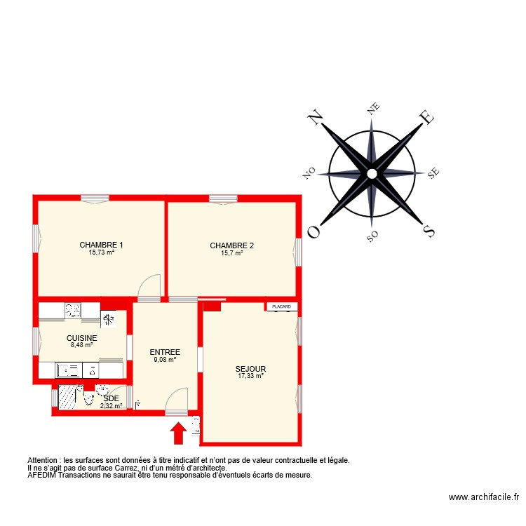 BI 6429. Plan de 0 pièce et 0 m2