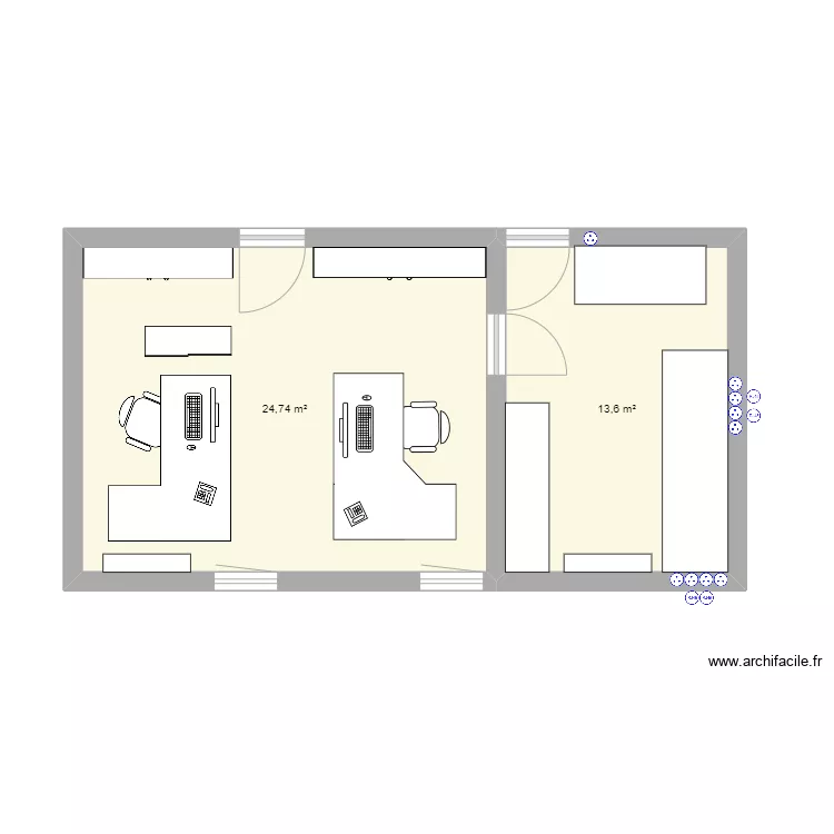 Appartement. Plan de Appartement. Plan de