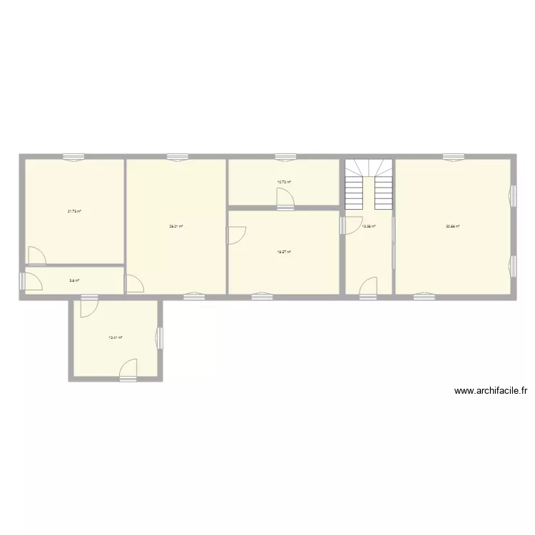 Confuron rdc. Plan de 