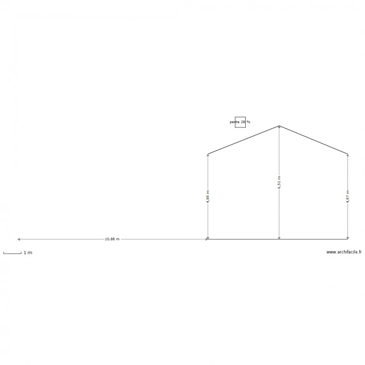 plan de coupe ouest pcm 3 . Plan de 0 pièce et 0 m2