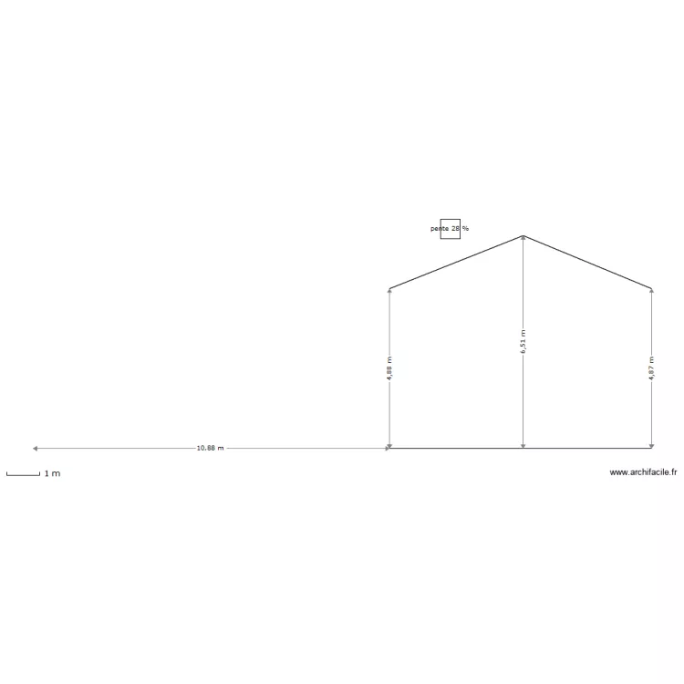 plan de coupe ouest pcm 3 . Plan de 