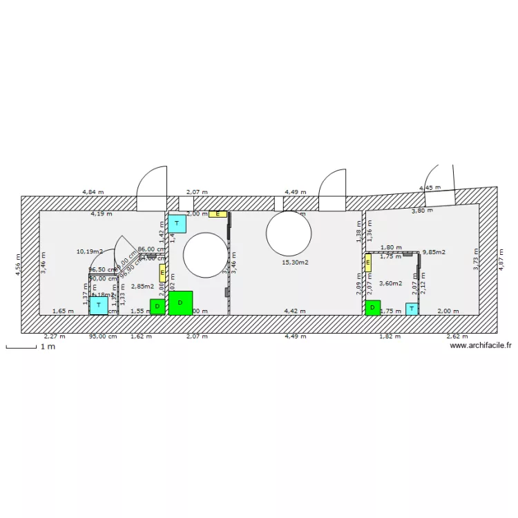 Chambres exterieures 012012. Plan de Chambres exterieures 012012. Plan de