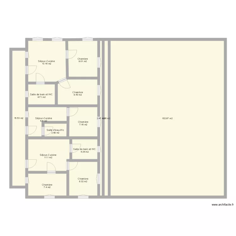 Mams 2e Terrain Plan 300m2. Plan de Mams 2e Terrain Plan 300m2. Plan de