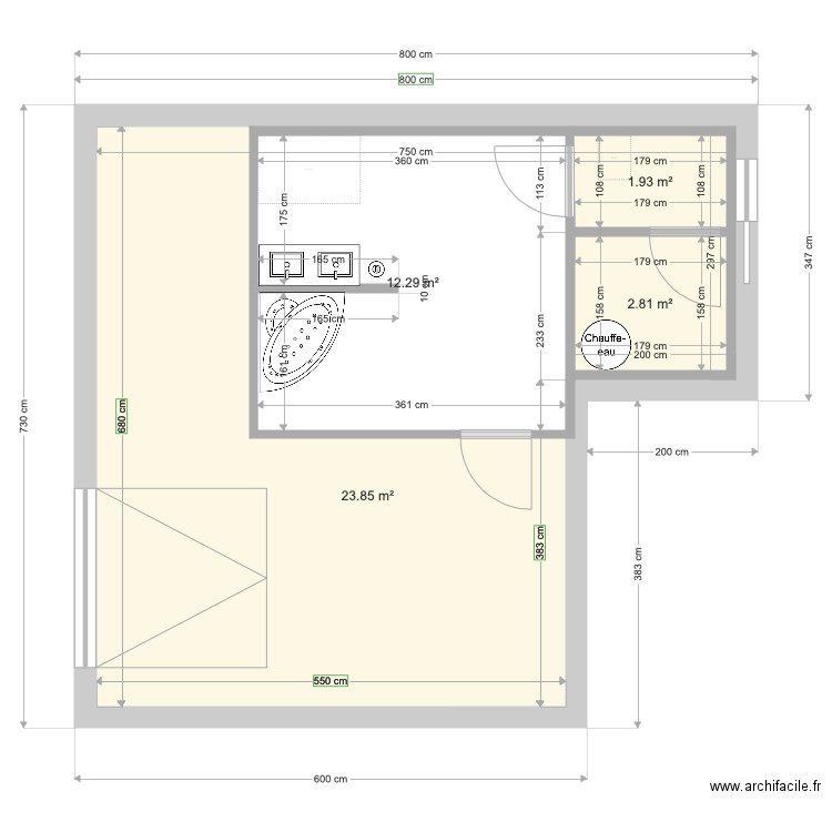 plan Idee . Plan de 0 pièce et 0 m2