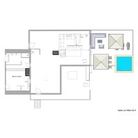 Plan extension salon 12 x 12 V6