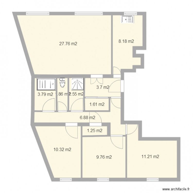 29 claude decaen . Plan de 0 pièce et 0 m2