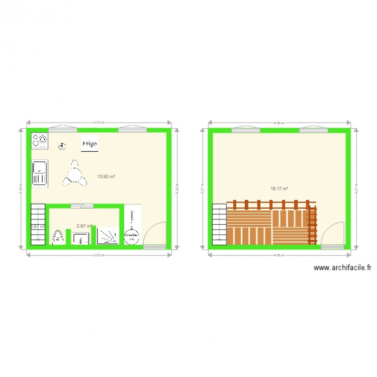 T1 MEZZ R1 PIRAME. Plan de 0 pièce et 0 m2