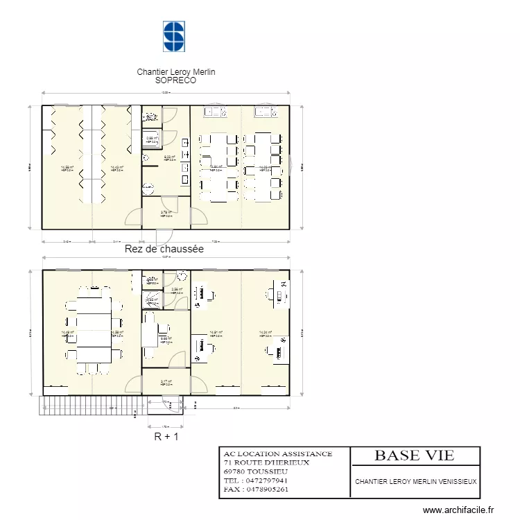 Leroy Merlin SOPRECO. Plan de 