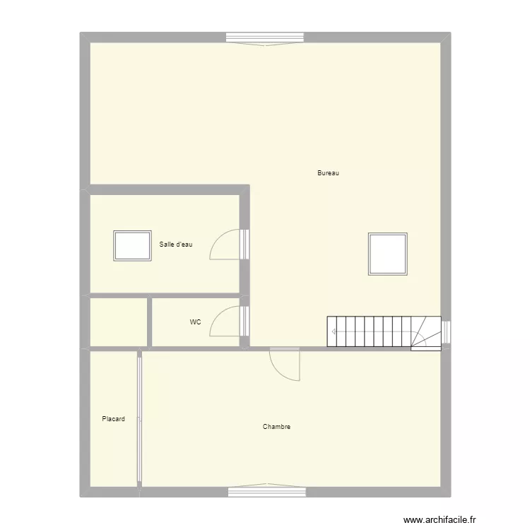 MIGEON 2&egrave;me. Plan de 