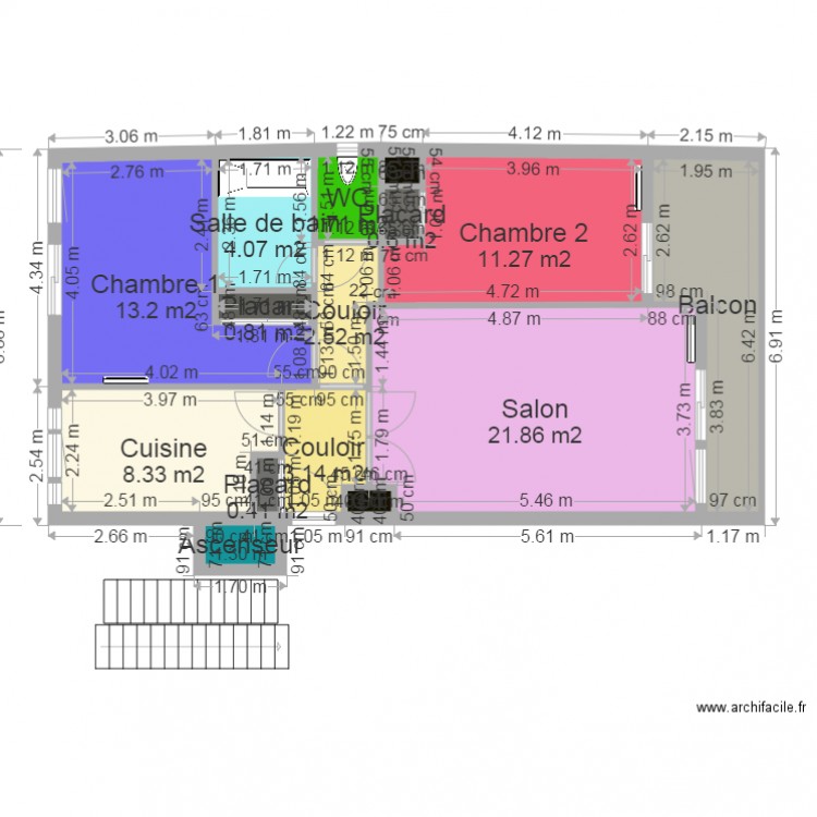 Plan. Plan de 0 pièce et 0 m2