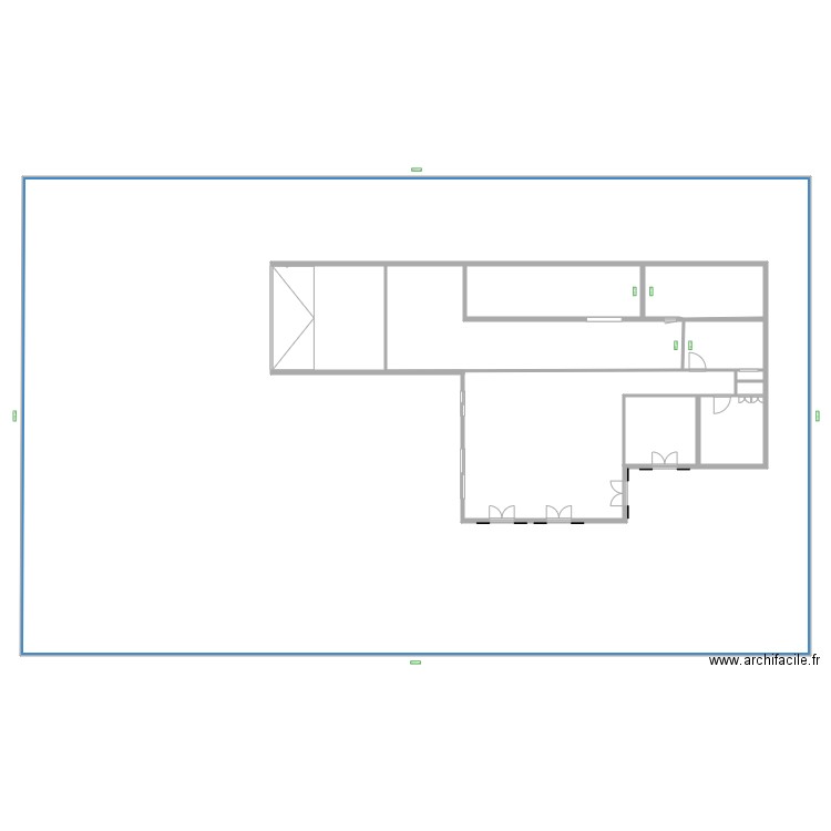plan laurent  avec garage agrandissement maison sans meuble. Plan de 0 pièce et 0 m2