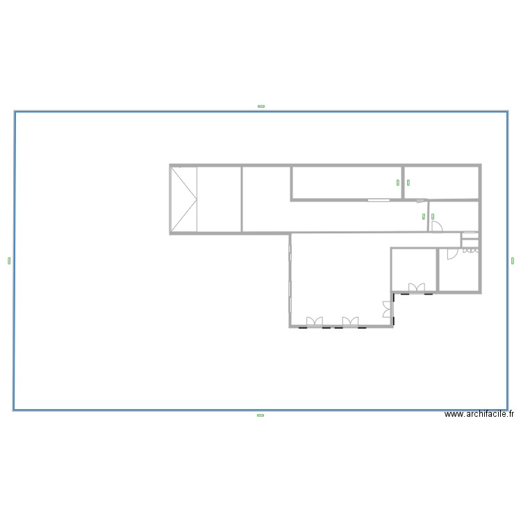 plan laurent  avec garage agrandissement maison sans meuble. Plan de 0 pièce et 0 m2