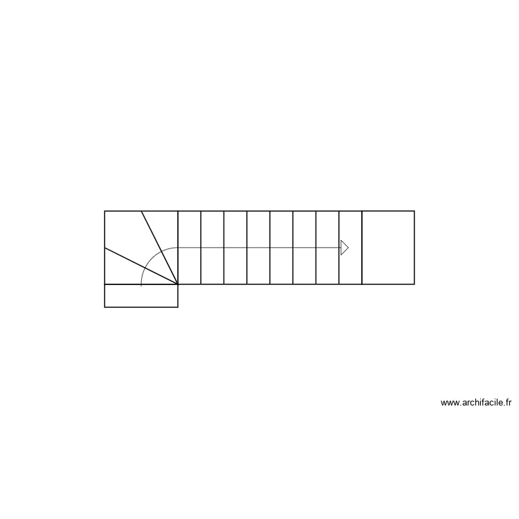 Bellecour Escalier Chambre Amis 70 Quart tournant 12. Plan de Bellecour Escalier Chambre Amis 70 Quart tournant 12. Plan de