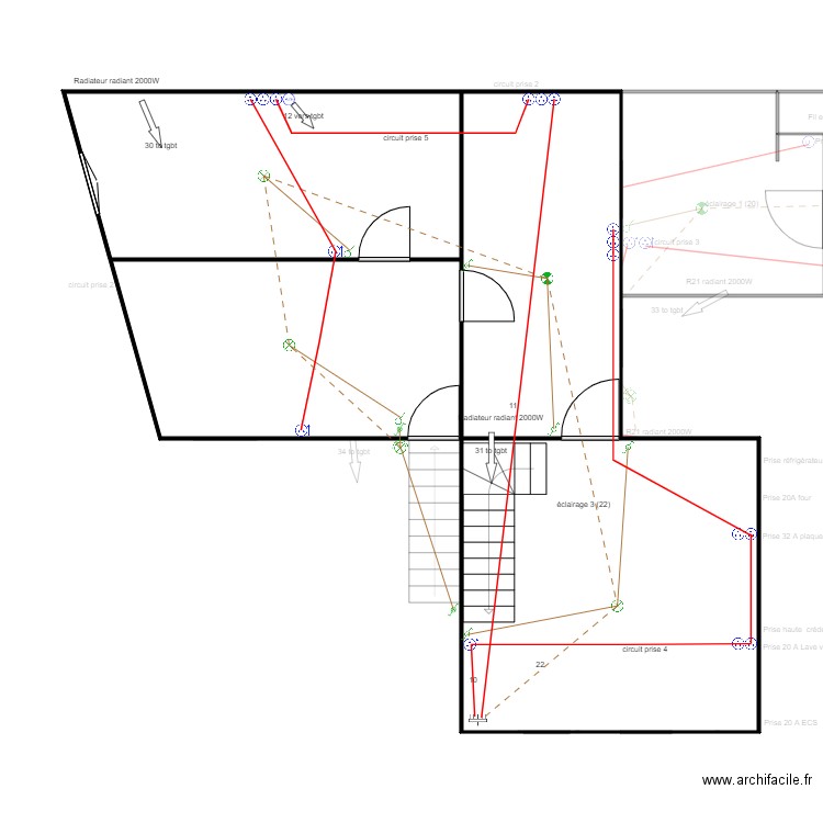 micro crèche. Plan de 0 pièce et 0 m2