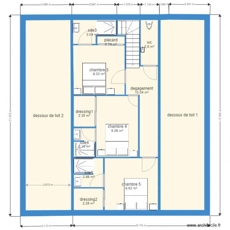 nlemai10. Plan de 0 pièce et 0 m2